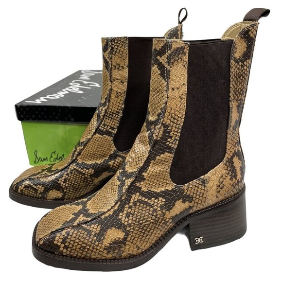 Sam Edelman Shoes - Sam Edelman Women's Dasha Animal Print 8 M Animal Print Booties NIB $180